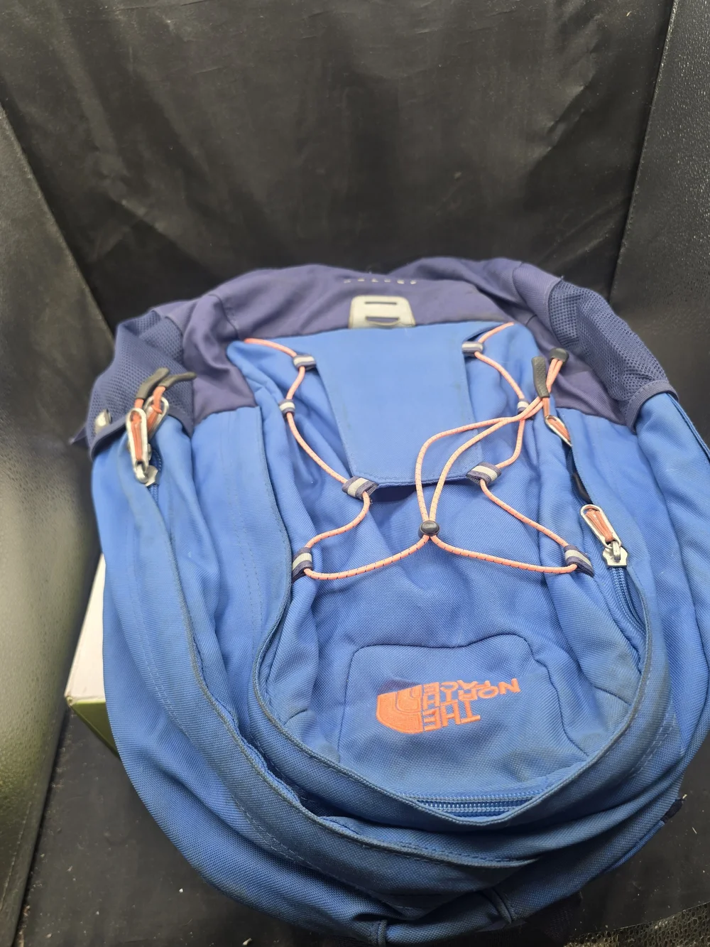 The North Face Jester Daypack in Bright Blue with Navy Accents